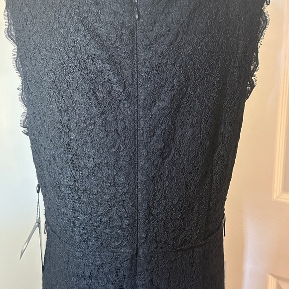 Adrianna Papell Black Lace Midi Dress - Picture 3 of 10
